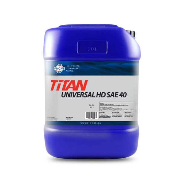 One Diesel Fuchs SAE 40 TITAN ENGINE OIL 71 SERIES AND 92