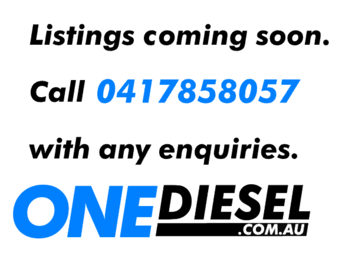 One Diesel Listings coming soon