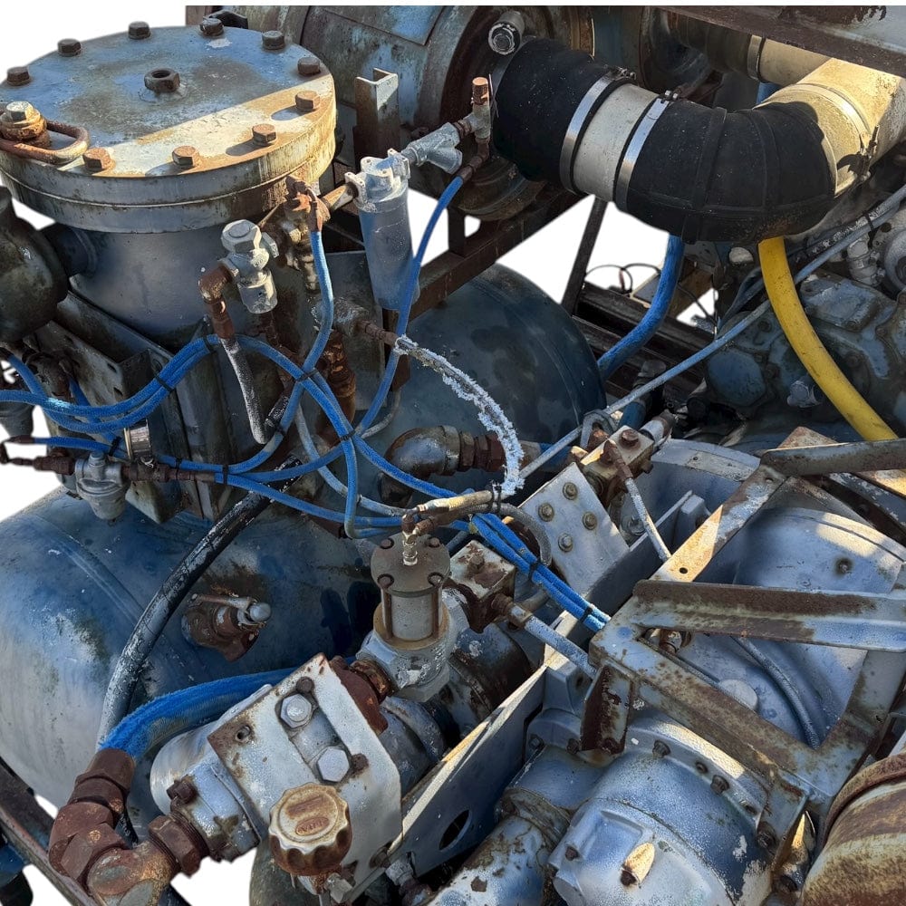 One Diesel Sullair 900CFM / 350PSI Compressor – Detroit 8V92TA